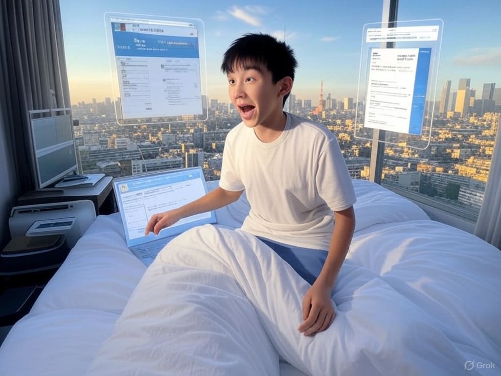 Manus planned a Japan trip—flights, hotels, and a day-by-day PDF—while they slept